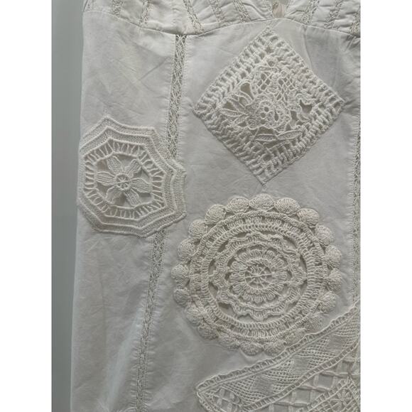 NWT Zara Crochet Spaghetti Strap Mini Dress Size S - Picture 4 of 7